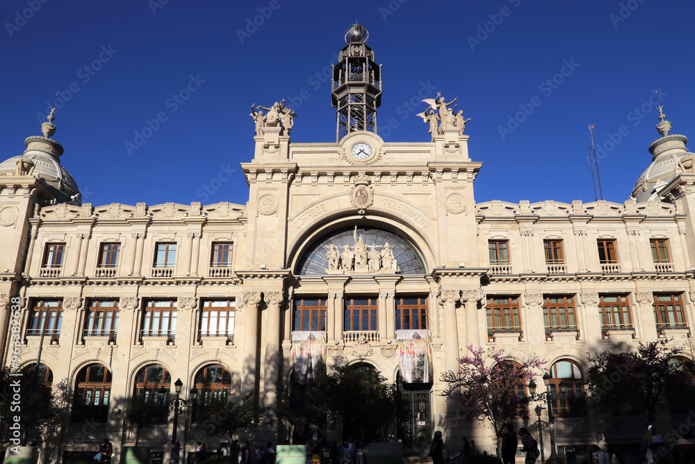 Fototapeta premium Railway station in Valencia, Spain