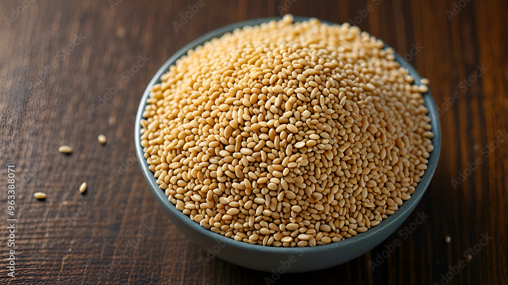 Sesame seeds. Ai generative
Sesame seeds. Ai generative