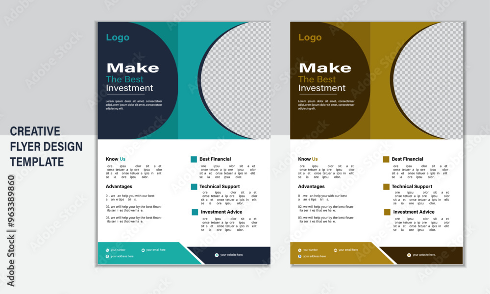 Cover modern layout, annual report, business flyer corporate flyer template geometric shape more color and modern design A4 flyer template. Cover modern layout, annual report, business flyer corporate flyer template geometric shape more color and modern design A4 flyer template.