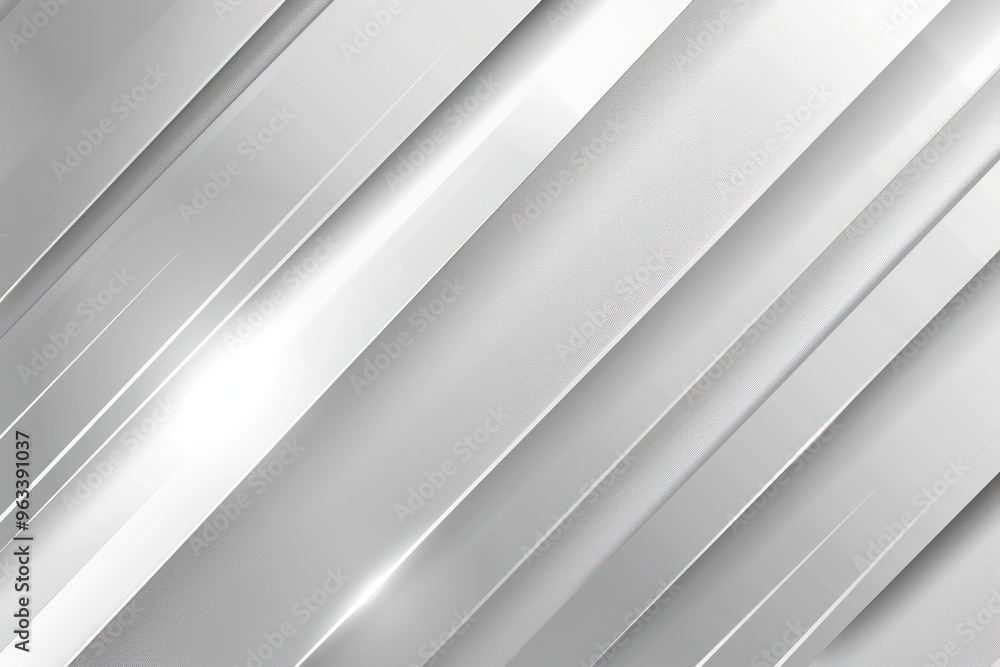Abstract diagonal silver lines on a white background. Modern minimalist design for templates and banners. Abstract diagonal silver lines on a white background. Modern minimalist design for templates and banners.