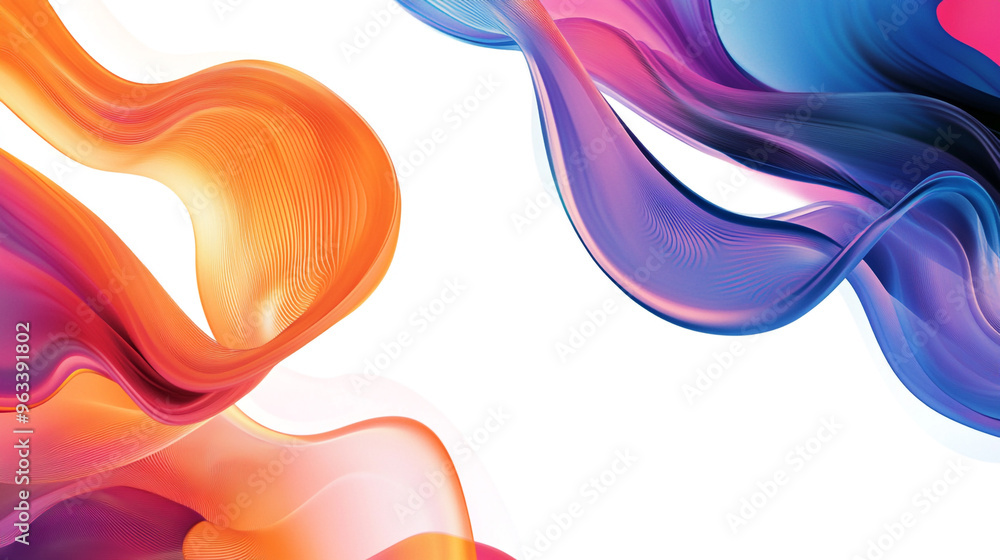 Fototapeta premium Pride Month banner with progress pride flag color crisscross stripe background, 3D illustration rainbow background of happy pride day. Generative AI