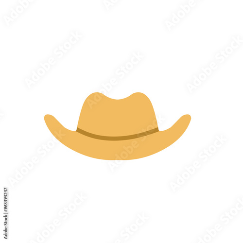straw hat vector