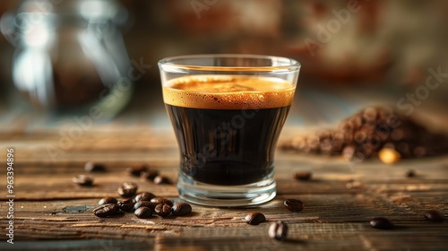 The Rich Espresso in Glass