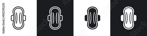 Sanitary pad icon