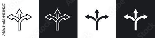 Flexibility icon in filled and stroke