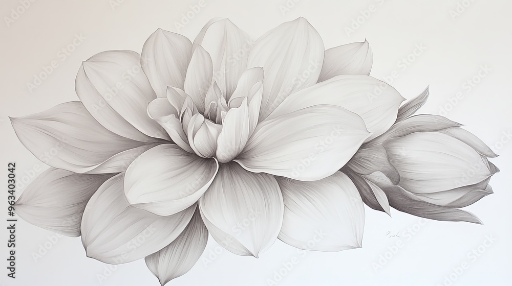 Floral concept background Floral concept background