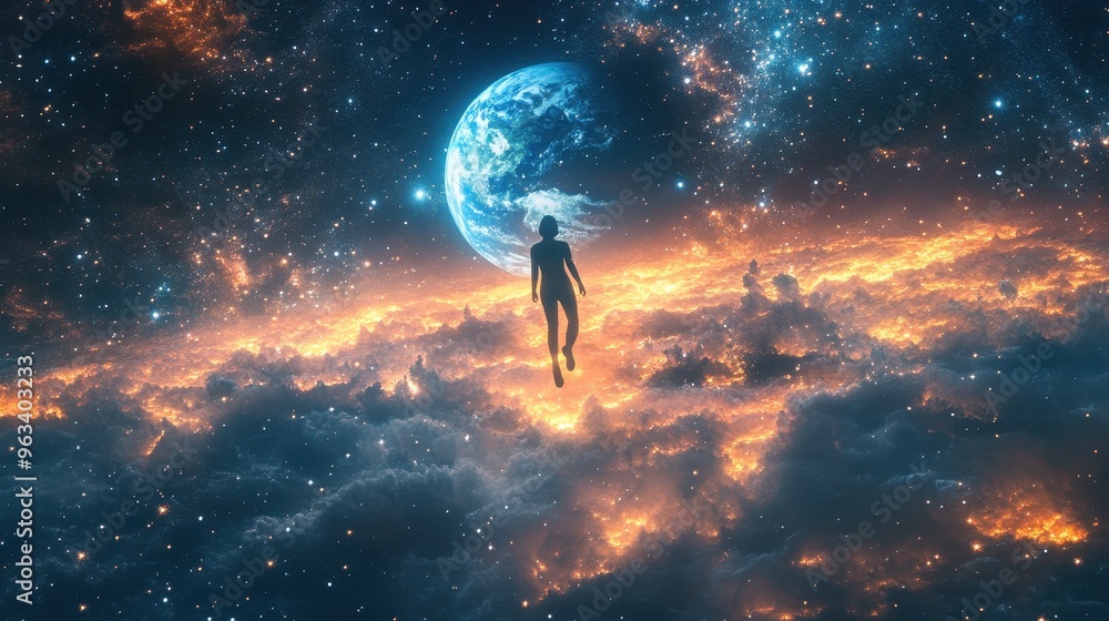 Embracing the Infinite: Surreal Journey through Space and Time Embracing the Infinite: Surreal Journey through Space and Time