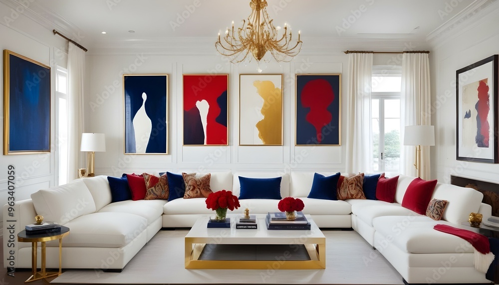 Photo interior modern design room 3d illustration Photo interior modern design room 3d illustration