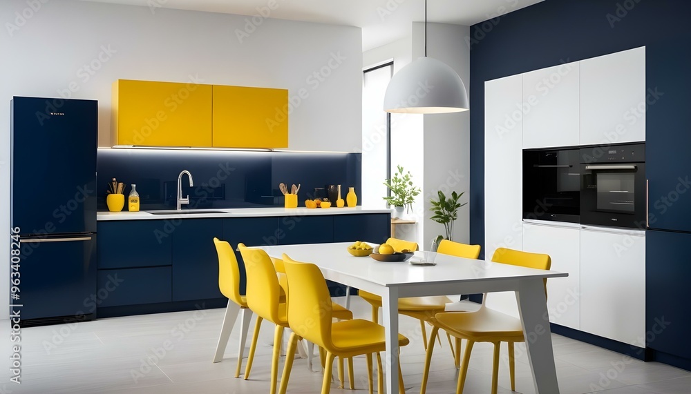 Photo interior modern design room 3d illustration