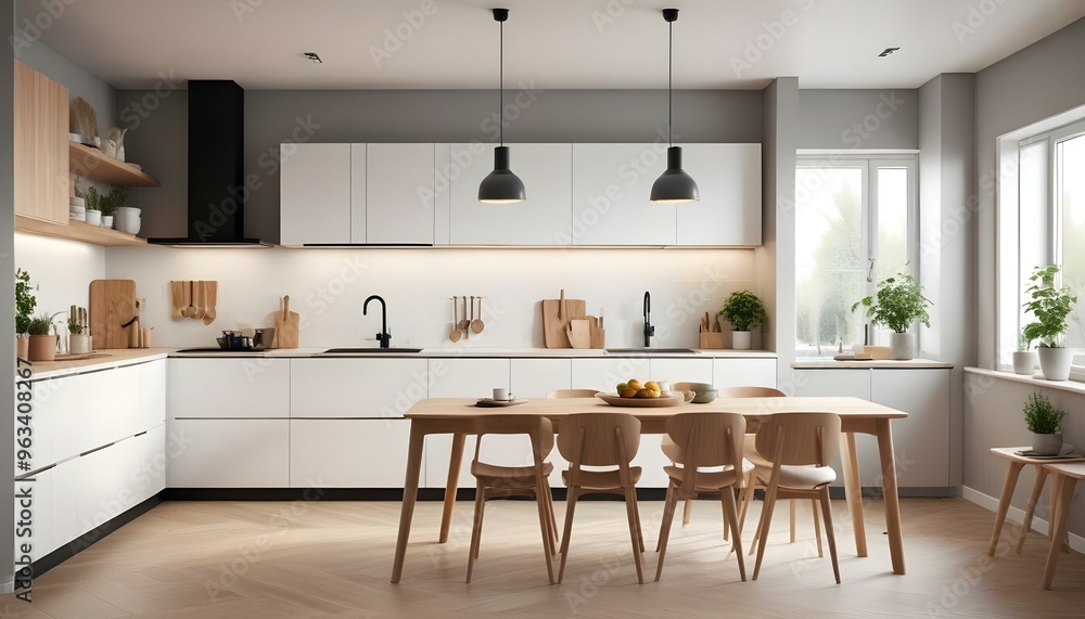 Photo interior modern design room 3d illustration Photo interior modern design room 3d illustration