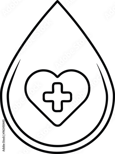blood-donation-doodle-line-icon 