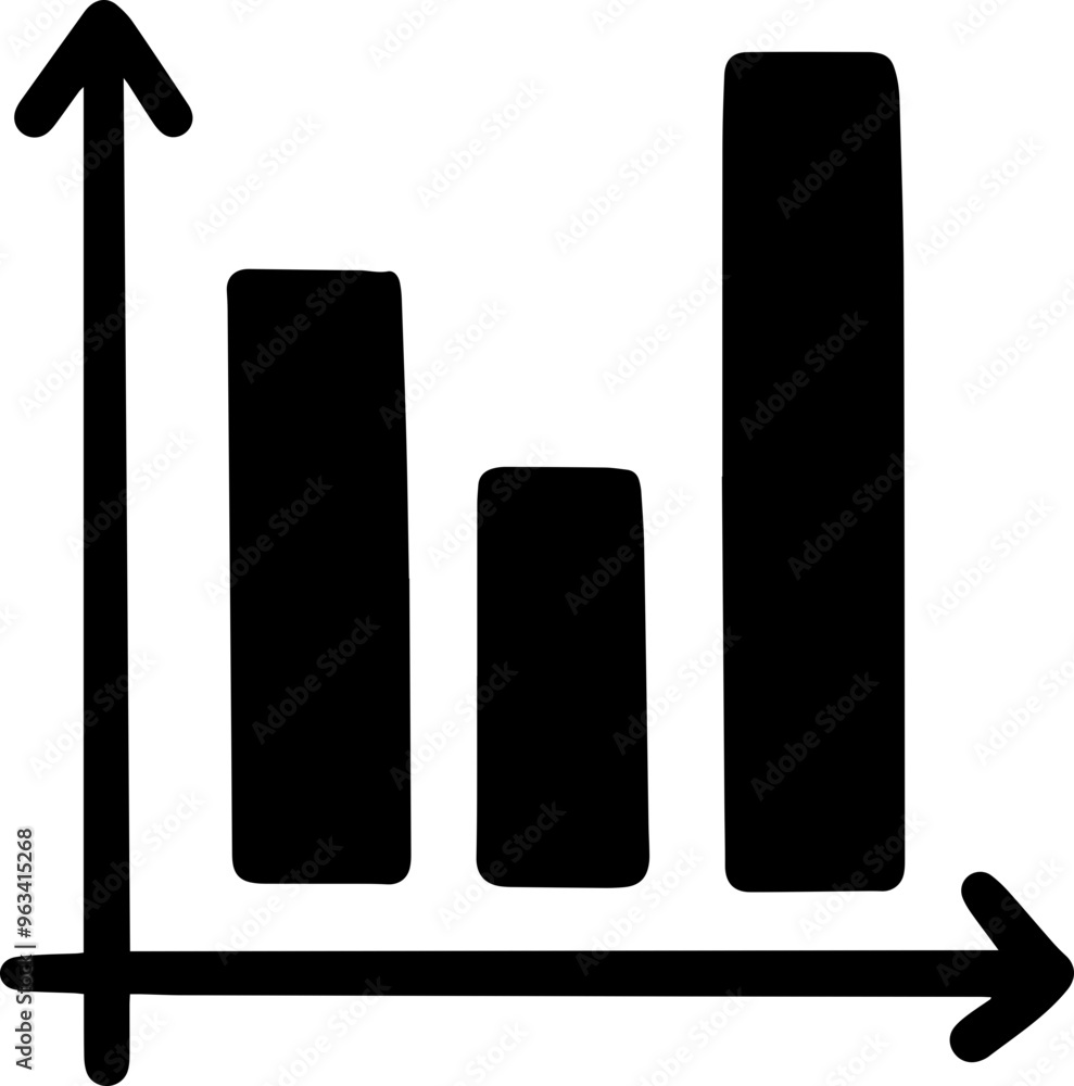 statistic data graph chart outline icon statistic data graph chart outline icon