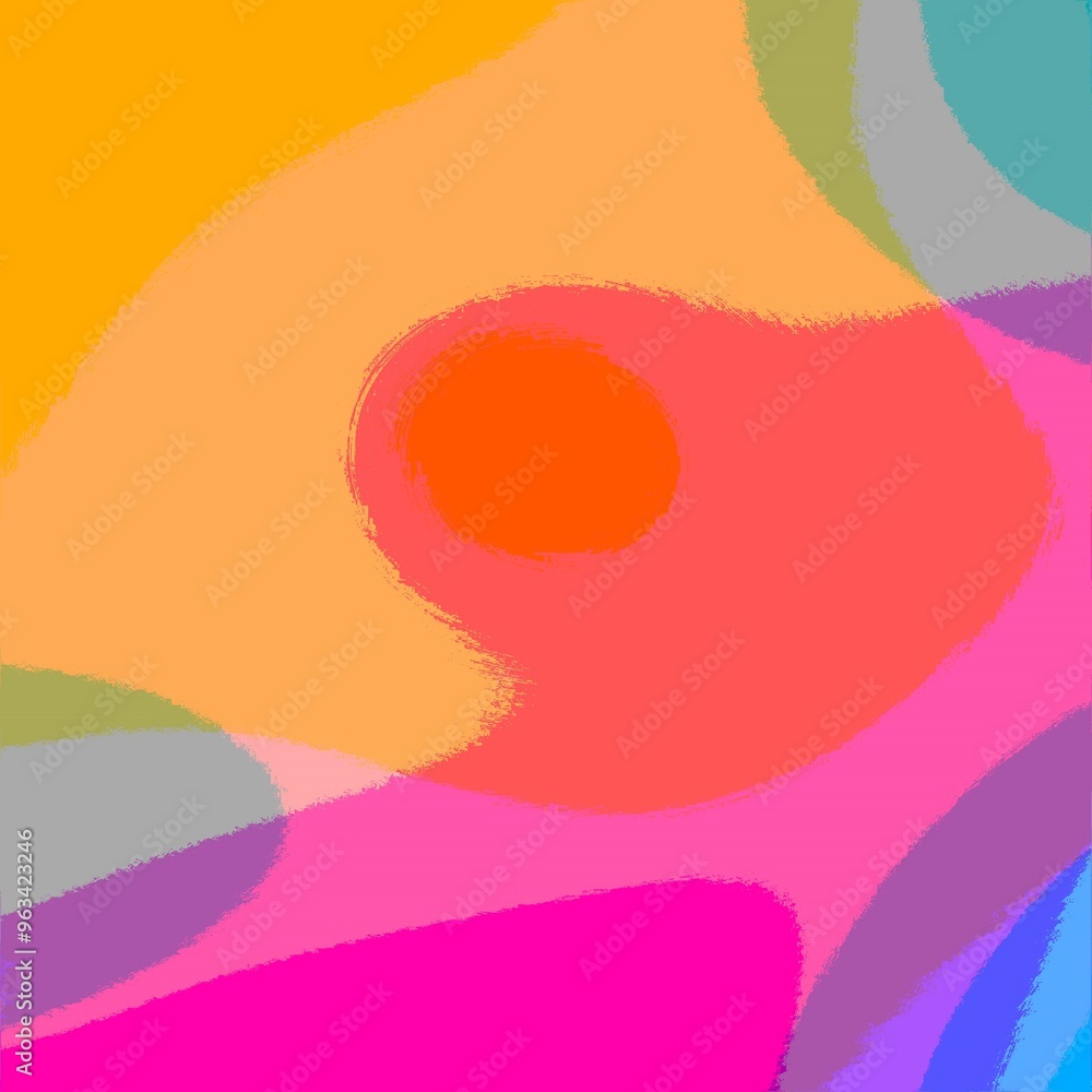 Fototapeta premium abstract colorful background with circles