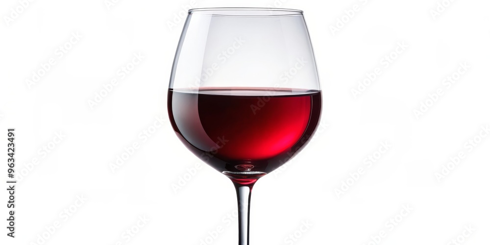 Glass of Red Wine, Close-Up, White Background, wine, beverage, drink Glass of Red Wine, Close-Up, White Background, wine, beverage, drink