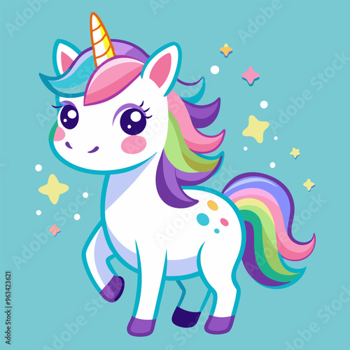 Fantasize with Minimalism: How to Create an Atmosphere of Joy with a Magical Unicorn in Your Works.
