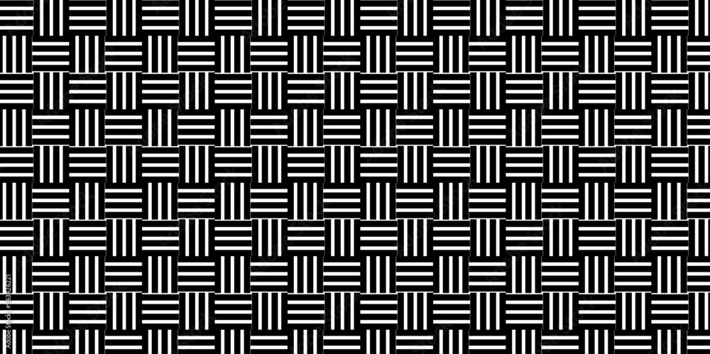 Abstract overlapping black line geometric square diamond creative concept overlap background layers  bright space effect decoration. vector graphic element white and gray line texture design.