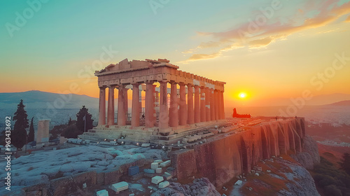 Athens Greece travel destination, Tour tourism exploring photo