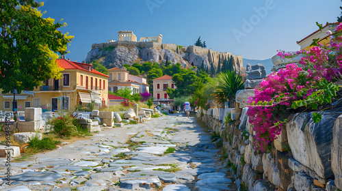 Athens Greece travel destination, Tour tourism exploring photo