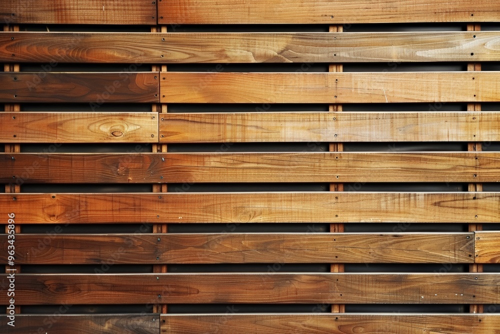 slats of a wooden wall slats of a wooden wall