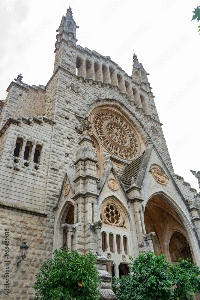 San Bartolomé de Soller Church, Soller, Mallorca, Balaric Islands, Spain San Bartolomé de Soller Church, Soller, Mallorca, Balaric Islands, Spain