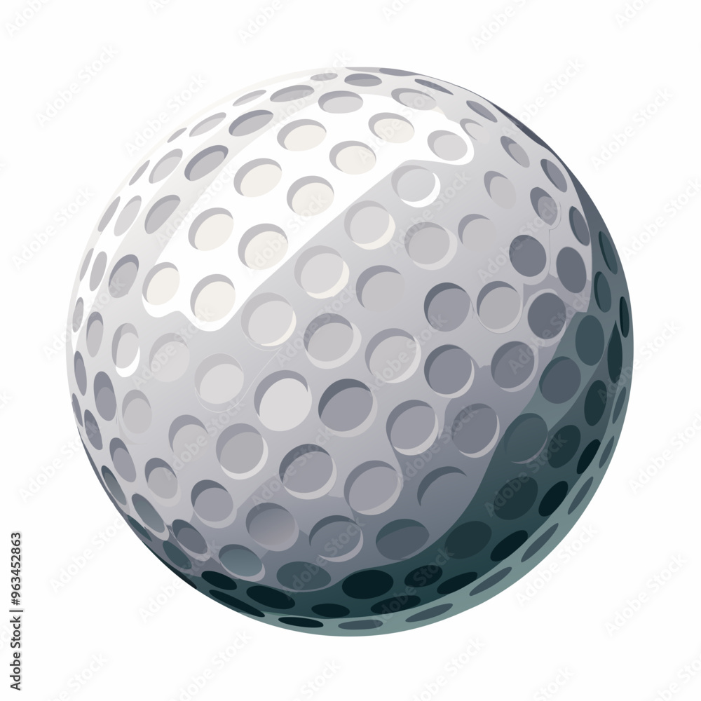 golf ball isolated on white golf ball isolated on white