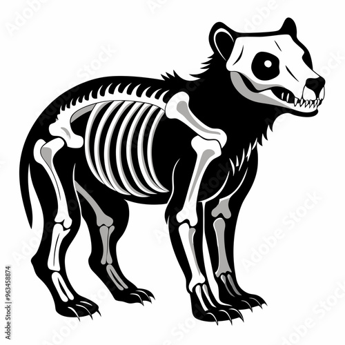 skeleton-of-bear