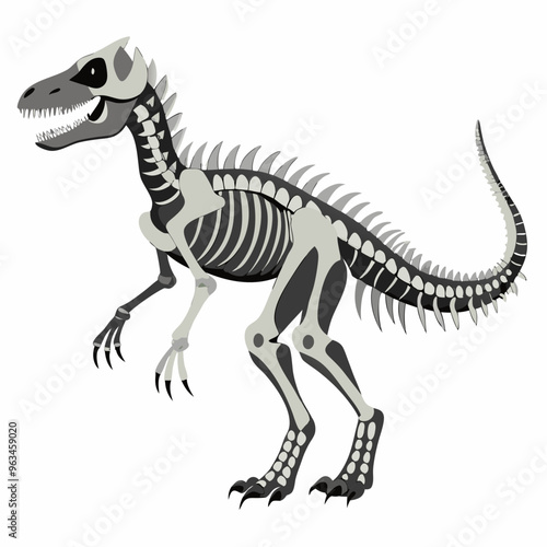 tyrannosaurus rex dinosaur skeleton