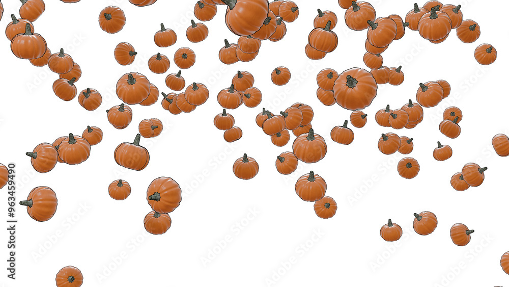 pumpkin splash on transparent background pumpkin splash on transparent background