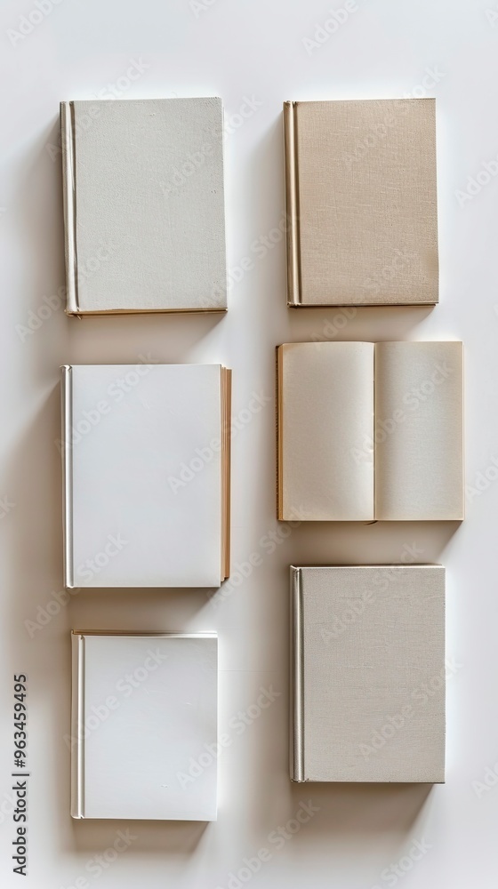 custom made wallpaper toronto digitalset of magazine covers from different sides on a white background mock up 