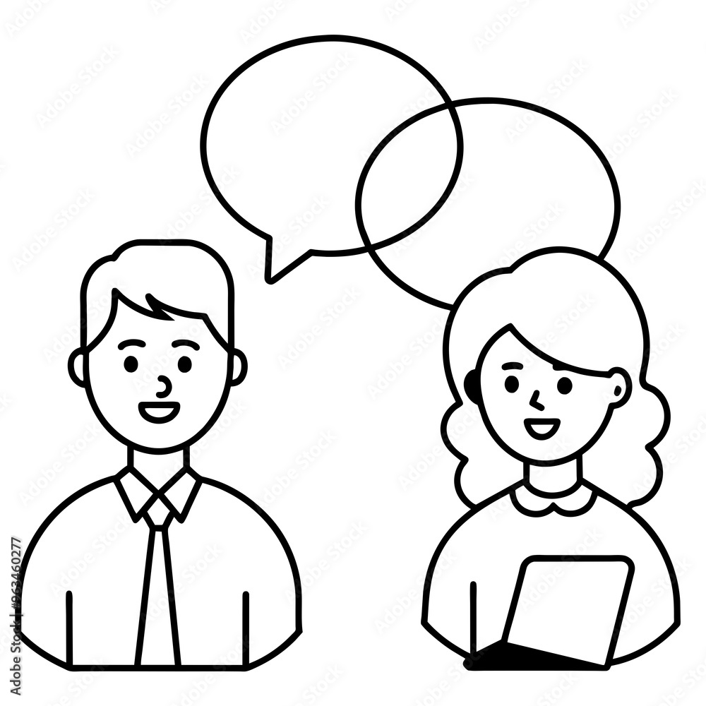 Social Community Message people human vector illustration art Social Community Message people human vector illustration art
