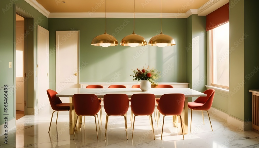 Photo interior modern design room 3d illustration Photo interior modern design room 3d illustration