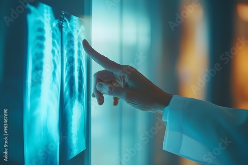 Wallpaper Mural Medical Diagnosis and Patient Examination in Modern Hospital Setting Torontodigital.ca