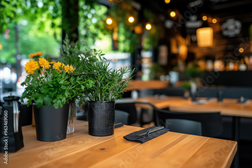 Modern Restaurant Interior