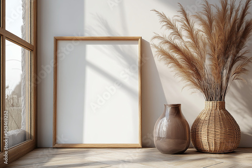 Boho mockup photo frane photo