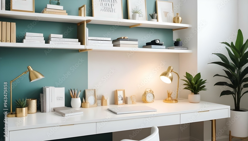 Photo interior modern design room 3d illustration Photo interior modern design room 3d illustration