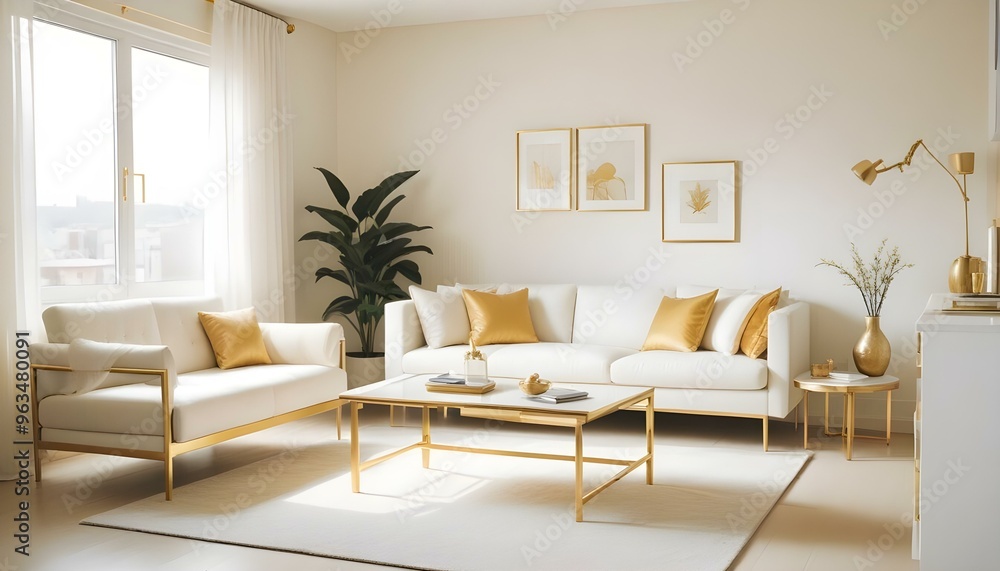 Photo interior modern design room 3d illustration Photo interior modern design room 3d illustration
