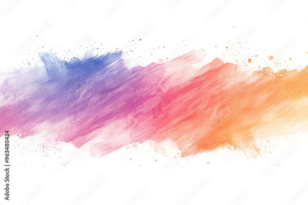 Obraz premium Stylish modern decor, interior design element, detailed sketch, pastel tones, isolated on white background
