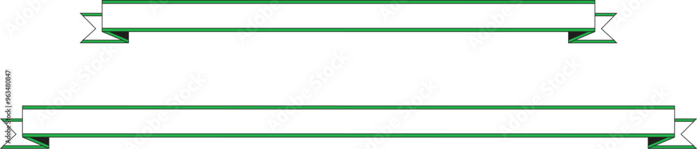 Obraz premium title graphics resources backgrounds Heading bar decorated ribbons graphics resources