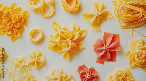 Assortment of Pasta Shapes photo