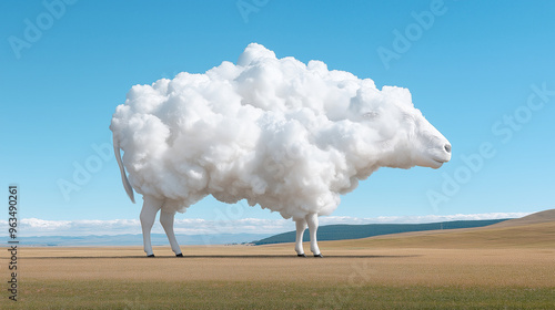 Whimsical Clouds Forming Animal Shapes in Nature