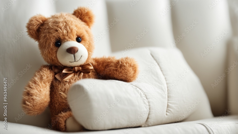 teddy bear on the bed teddy bear on the bed