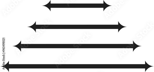 set of arrows grphics resources modern arrows new arrows black arrows set arrows on both sides bold arrows set ending of book arrows.