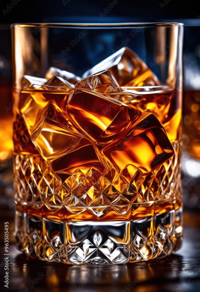 close whiskey tumbler filled rich amber liquid showcasing texture color highlighting its clarity inviting appearance, drink, glass, beverage, alcohol close whiskey tumbler filled rich amber liquid showcasing texture color highlighting its clarity inviting appearance, drink, glass, beverage, alcohol