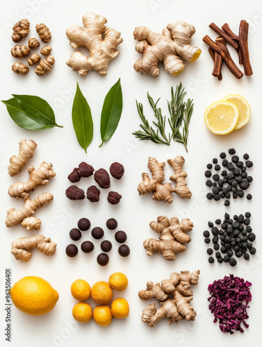 Wallpaper Mural showcasing  plants arranged neatly in a row.  Torontodigital.ca