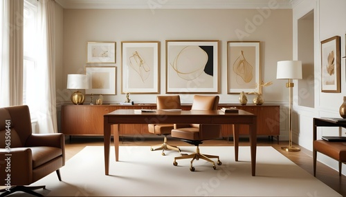 Wallpaper Mural Photo interior modern design room 3d illustration Torontodigital.ca