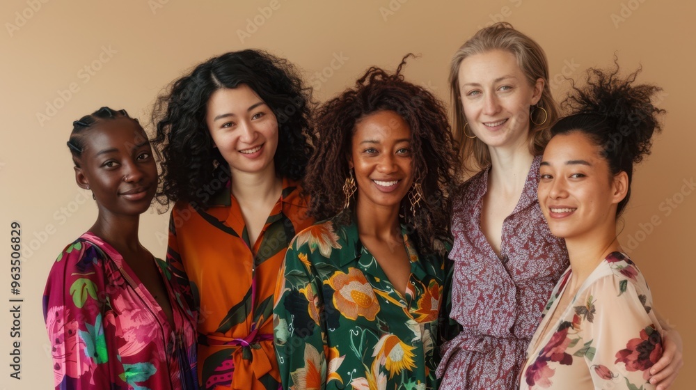 The Women in Colorful Outfits The Women in Colorful Outfits