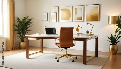 Wallpaper Mural Photo interior modern design room 3d illustration Torontodigital.ca