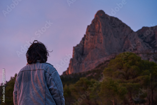 Puig Campana desde su base
