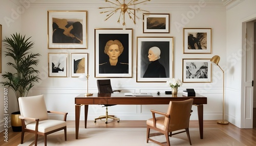 Wallpaper Mural Photo interior modern design room 3d illustration Torontodigital.ca