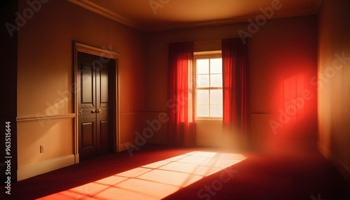 Photo interior modern design room 3d illustration